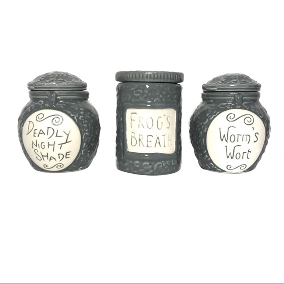 Trinket Jar Set The Nightmare Before Christmas - Picture 3 of 8